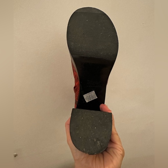 Simon Miller High Raid Red Tango 110mm platform Boots 🔥🔥🔥🔥🔥🔥🔥🔥 - Picture 6 of 7